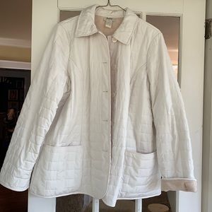 Warm Winter Off White Jacket
